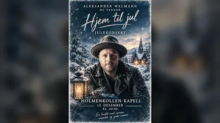 Hjem til Jul - Aleksander Walmann og venner - Holmenkollen Kapell