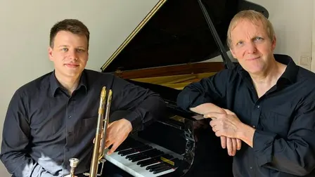 Duo Philipp Hayduk (Posaune) und Bernd Kämmerling (Klavier)