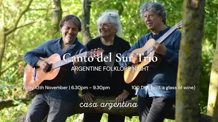 Canto del Sur Trío - Argentine Folklore Night