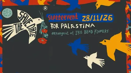 STØTTEEVENT FOR PALÆSTINA