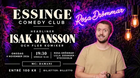Essinge Comedy Club – Isak Jansson