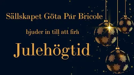 Göta Par Bricoles Julehögtid 2026