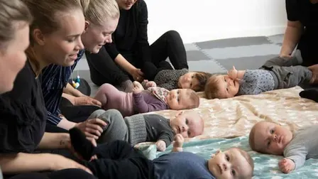 Babyrytmik 3-10 måneder