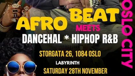 Afrobeat meets Dancehall Hip Hop R&B Oslo City