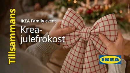 Julefrokost med kreahygge i IKEA København