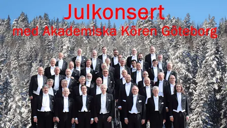 Akademiska Körens julkonsert kl 17.00