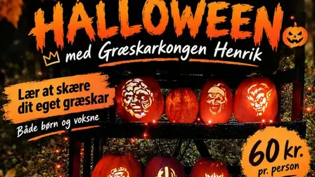 HALLOWEEN MED GRÆSKARKONGEN HENRIK