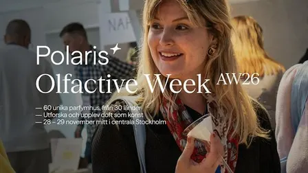 Polaris Olfactive Week AW26 - Skandinaviens enda parfymmässa