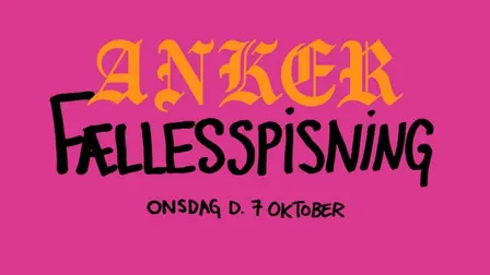 Fællesspisning på ANKER