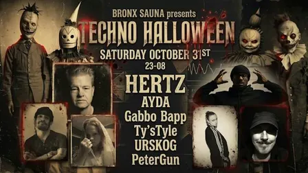 Techno Halloween @ Bronx
