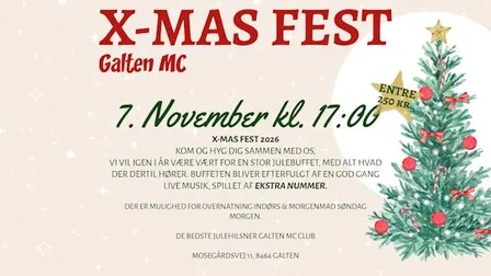 X-MAS fest 26' Galten MC