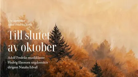 Körkonsert - Till slutet av oktober