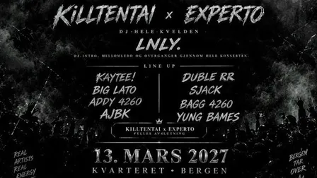 UP NEXT: BERGEN LIVE