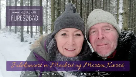 Christmas, Carvery & Concert ❤️ Julekoncert med Maibrit & Morten Kærså fra Moonjam