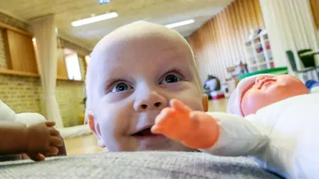 Öppen förskola Baby 0-8 månader