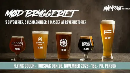 Mød Bryggeriet: Flying Couch Brewing