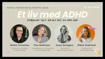 Et liv med ADHD - (K)ærligt Talt: En Samtale om alt det, du ikke ser.