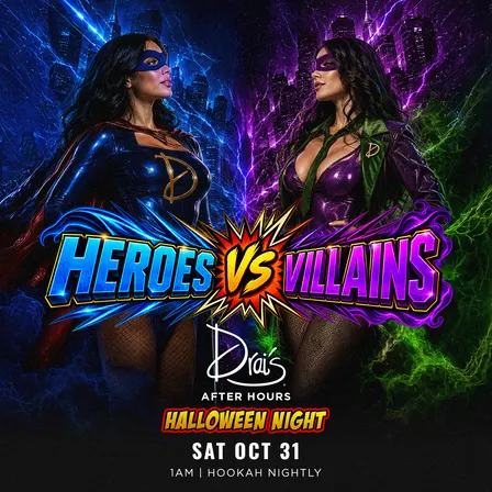 Halloween Night • Heroes vs Villains