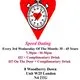 Speed Dating. 35 - 45 years. Wednesdays