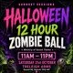 Sunnset Sessions Halloween Zombie Ball
