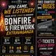 Bonfire &amp; fireworks Extravaganza 06/11/26