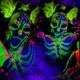 Halloween Special Neon Naked Life Drawing