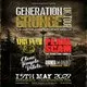 Generation Grunge UK Tour