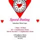Speed dating mixed ages Saturdays
