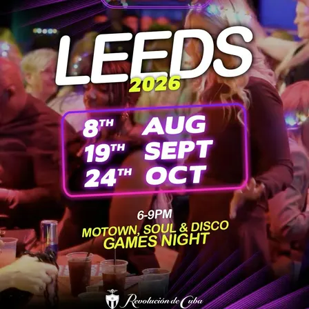 Soul Bingo Leeds | 24th October 2026