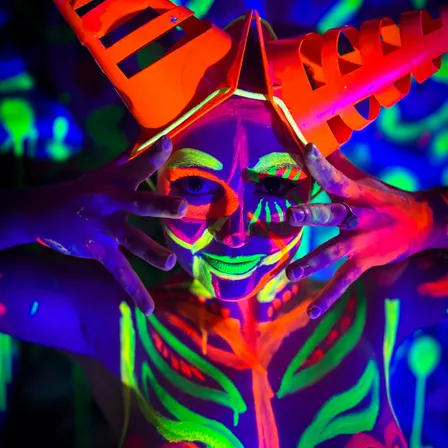 Neon Naked Life Drawing in Angel!