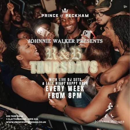 JOHNNIE WALKER PRESENTS R&B THURSDAYS: LDN 2 LAGOS