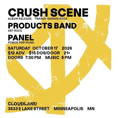 Crush Scene, Products Band, Panel