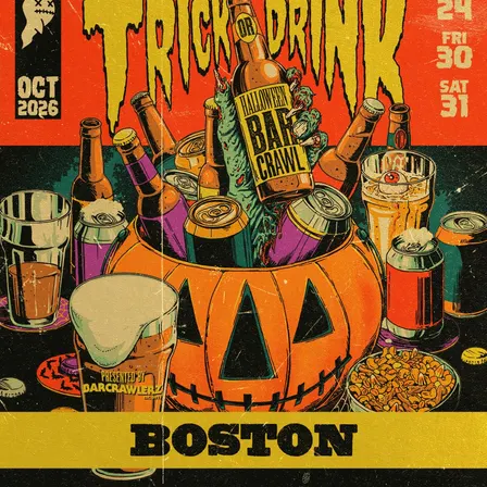 Trick or Drink: Boston Halloween Bar Crawl 3 Days