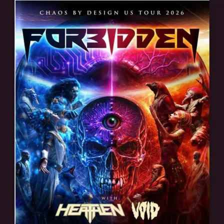 Forbidden - Chaos By Design US Tour 2026