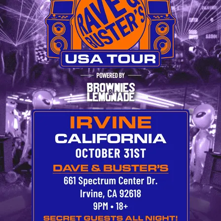 B&L Presents Rave & Buster's Irvine (Halloween)