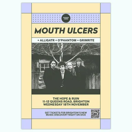 Mouth Ulcers + alligatr + O’Phantom + Grimrite