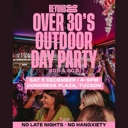 Beyond 30: Over 30's Outdoor Day Party - 80s & 90s