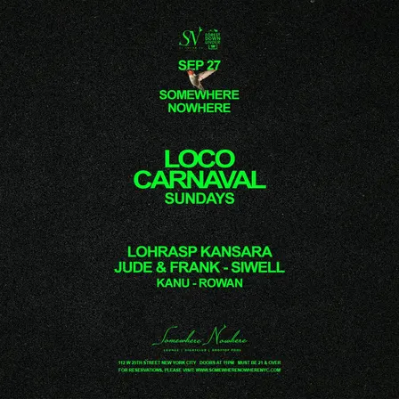 Loco Carnaval: Jude & Frank, Siwell, Lohrasp Kansara, Kanu and Rowan