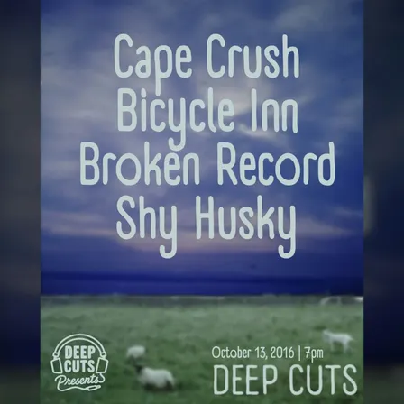 Cape Crush / Bicycle Inn / Broken Record / Shy Husky