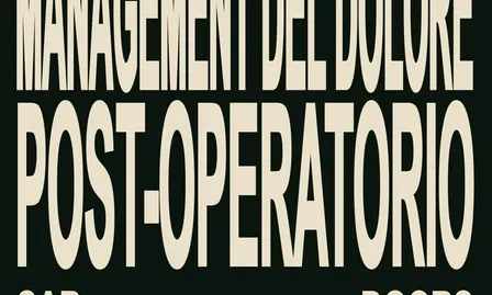 MANAGEMENT DEL DOLORE POST OPERATORIO