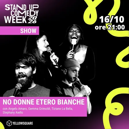 Stand Up Comedy Week | No donne bianche etero