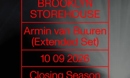 Brooklyn Storehouse: Armin van Buuren