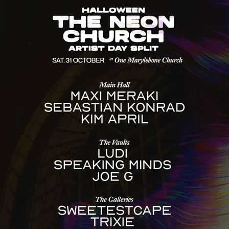 SAT. 31 OCT | The Neon Church