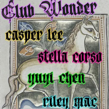 CLUB WONDER: Literary Reading with Wonder Press