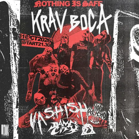 Nothing Is Safe: Krav Boca - Vashish + Nor - Damn City - Dosr Live