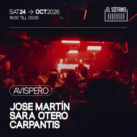 AVISPERO: Jose Martín, Sara Otero, Carpantis