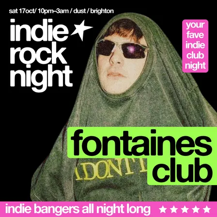 Indie Rock Night ∙ FONTAINES CLUB