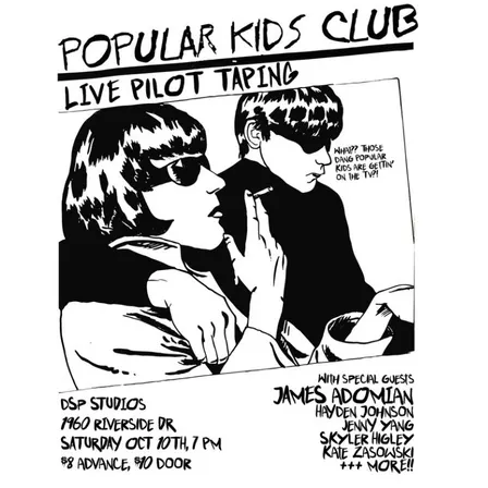 Popular Kids Club Live Pilot Taping!!