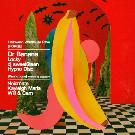 Halloween: Dr Banana + Locky + dj sweet6teen