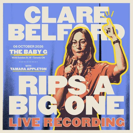 Clare Belford Rips A Big One - Late Show